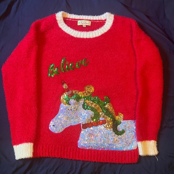 magical season Sweaters - Christmas believe unicorn sweater